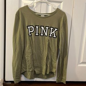 not my style, army green long sleeve